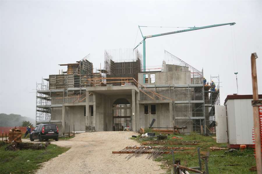 Radovi na izgradnji buduće crkve u Stubičkim Toplicama
