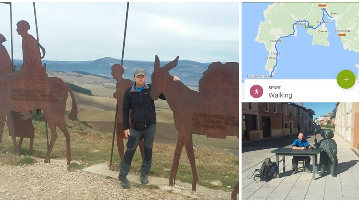 Mladen Prekrat iz Male Erpenje otisnuo se na hodočasničko putovanje 'Camino de Santiago'