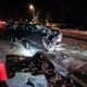 KATASTROFALNA NESREĆA: Vozač ispao iz vozila, drugi auto završio u kanalu