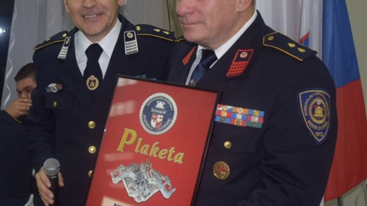 Stjepan Skuliber, predsjednik VZKZŽ-e i Željko Odak, predsjednik društva