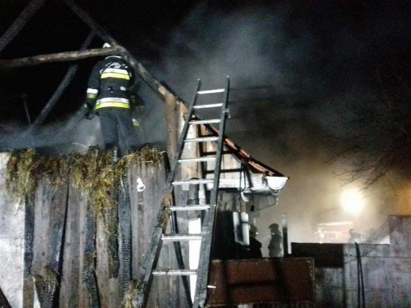 požar u Lazu Bistričkom, foto: Policija zaustavlja KZŽ