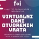 Posjetite virtualne dane otvorenih vrata Fakulteta organizacije i informatike!