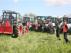 Blagoslov traktora na Strugači u Bedekovčini