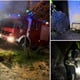 Foto drame u Zagorju: Jutros izgorjela garaža, traktor, škrinja za meso...