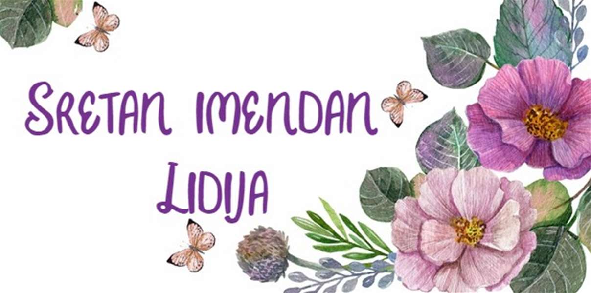 Lidija - imendan