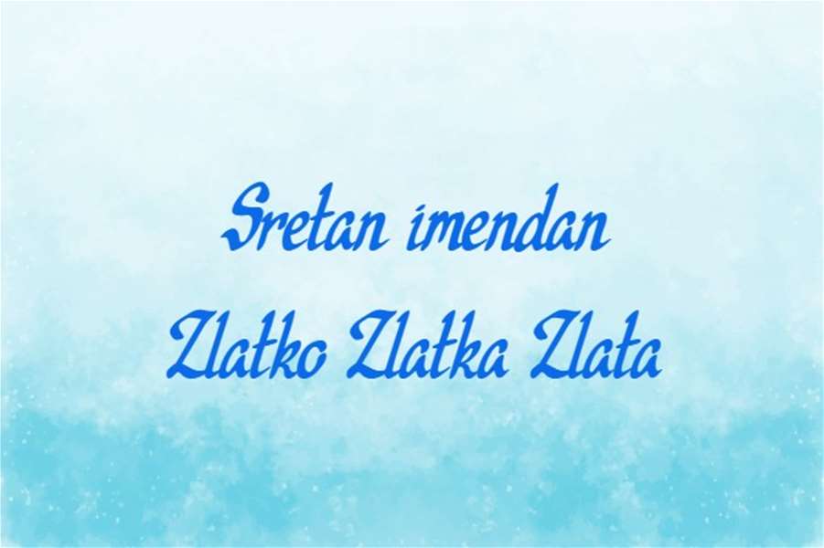 imendan Zlatko