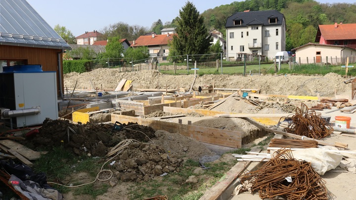 Radovi na proširenju Dječjeg vrtića Rožica