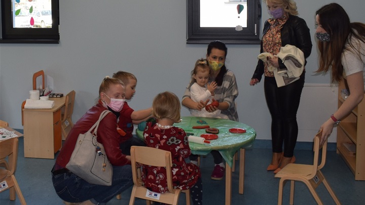 Premijer Plenković na otvorenju vrtića u Mariji Bistrici .JPG