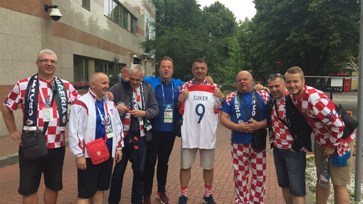 Zagorski navijači ispred hotela reprezentacije