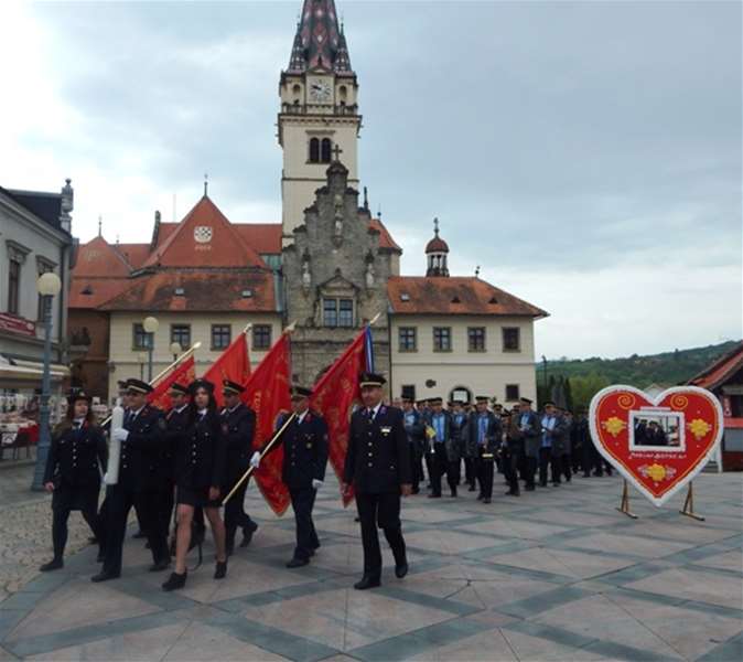 Vatrogasci VZO Marija Bistrica obilježili sv. Florijana  2.JPG