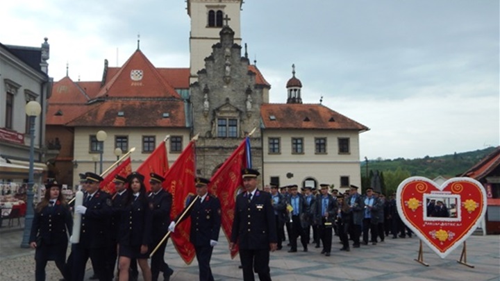 Vatrogasci VZO Marija Bistrica obilježili sv. Florijana  2.JPG