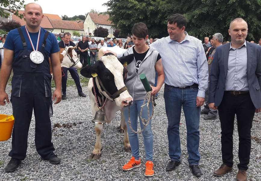 Šampionsko grlo osvojila je krava holestein pasmine Renata