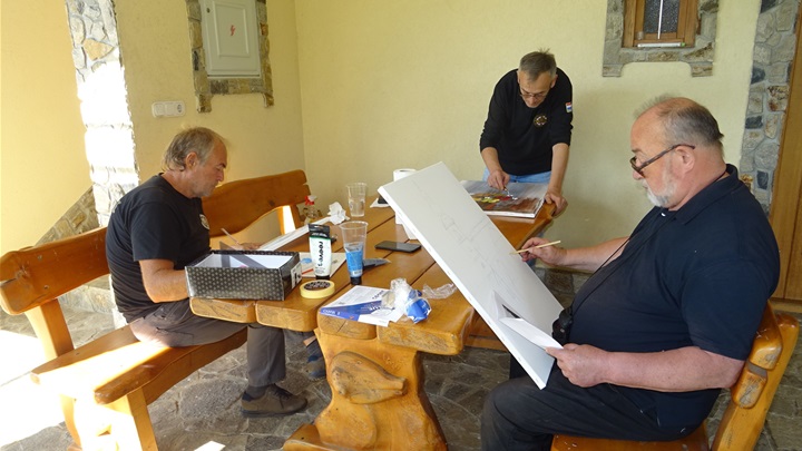 U likovnoj koloniji sudjeluju slikari izrazih dijelova Hrvatske.JPG