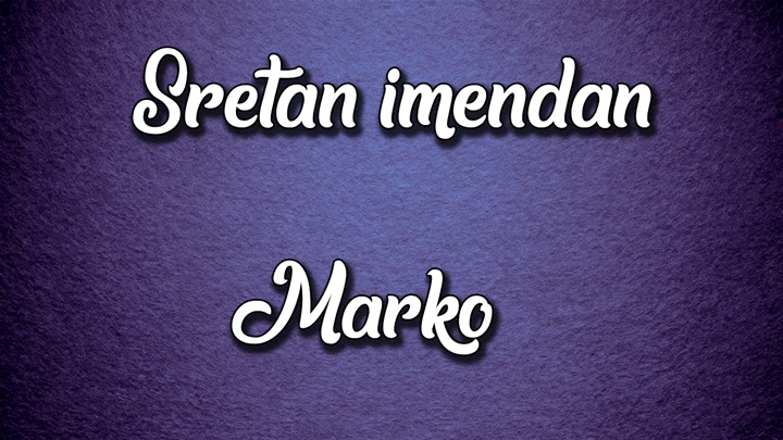 Marko imendan