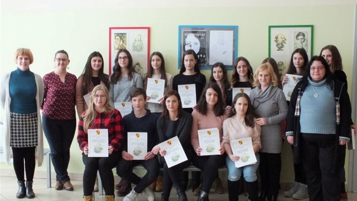 Sudionici Županijskog natjecanja iz latinskog jezika