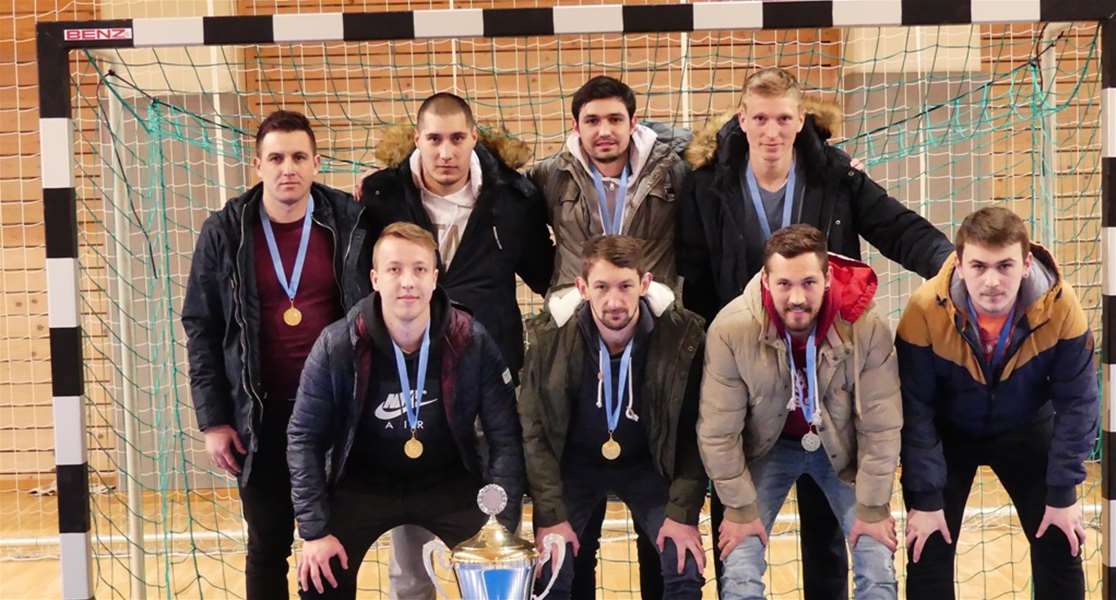 SPORT 29.1._MINI NOGOMETNA LIGA GUPČEV KRAJ Pobjednička momčad La-ro promet.jpg