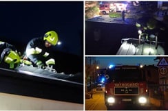 [JAK VJETAR] Vatrogasci noćas spašavali limeni krov na školi u Zagorju