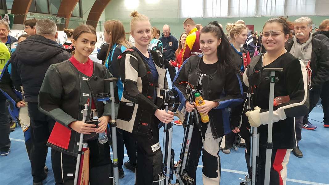 Ekipa SD Veliko Trgovišće - Marta Kolarić, Iva Hršak, Petra Hršak i Marija Žlender