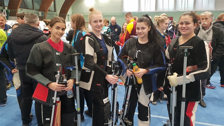 Ekipa SD Veliko Trgovišće - Marta Kolarić, Iva Hršak, Petra Hršak i Marija Žlender