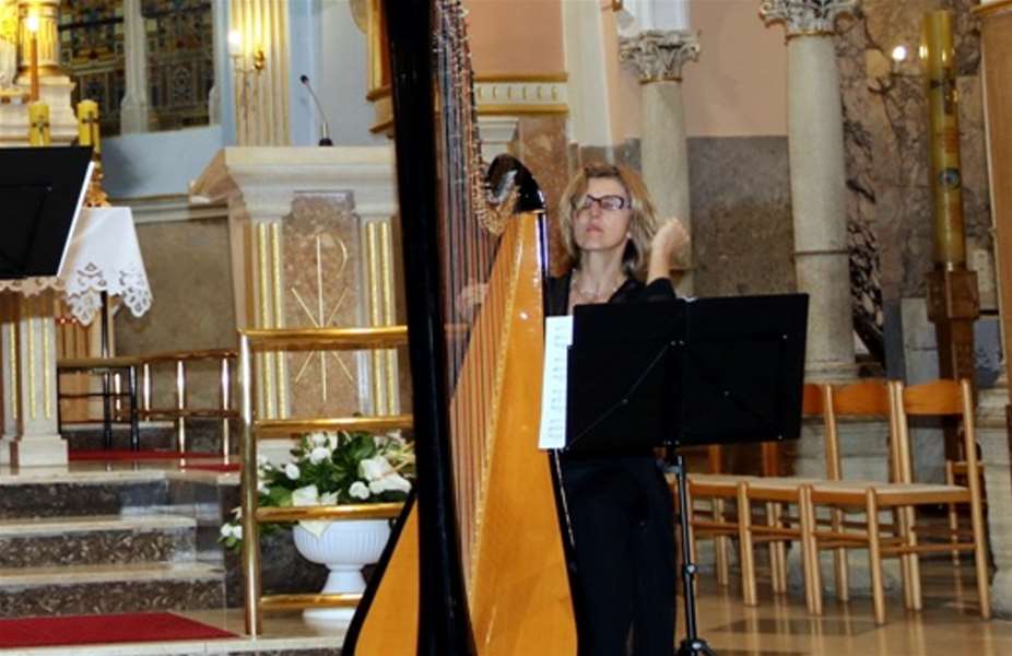Dijana Grubišić Ćiković svirat će harfu u bistričkoj bazilici.jpg