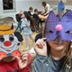 Mališani izrađivali vesele i šarene maske