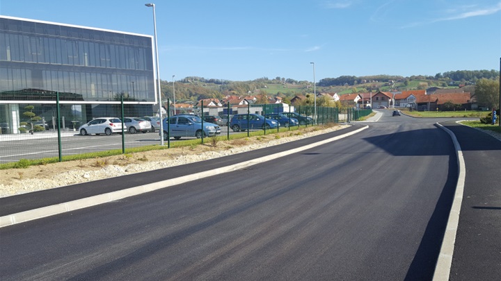 Izgradnja prometnice u poslovnoj zoni