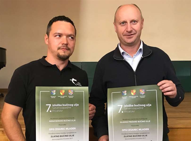 Mladen Cesarec i župan Željko Kolar