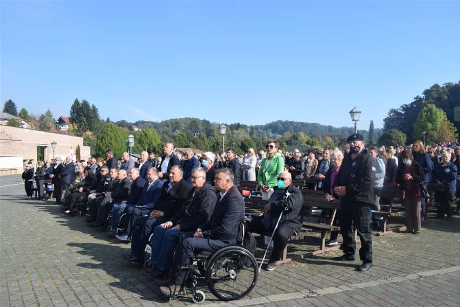 29. hodočašće Hrvatske vojske, policije i branitelja u Mariju Bistricu 22.JPG