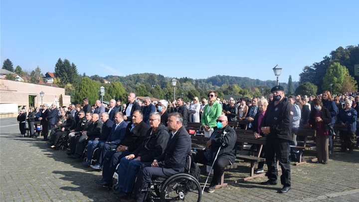 29. hodočašće Hrvatske vojske, policije i branitelja u Mariju Bistricu 22.JPG