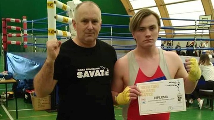 Dario Prugovečki i njegov trener Darko Milošić