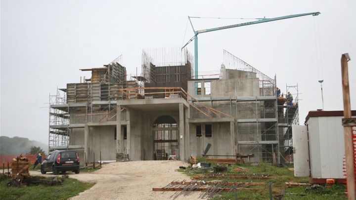 Radovi na izgradnji buduće crkve u Stubičkim Toplicama