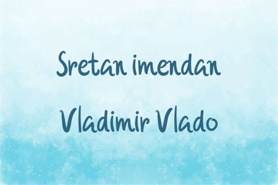 Vladimir, vlado -imendan
