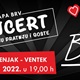 Najava koncerta  “Klapa Brv uz glazbenu pratnju i goste”