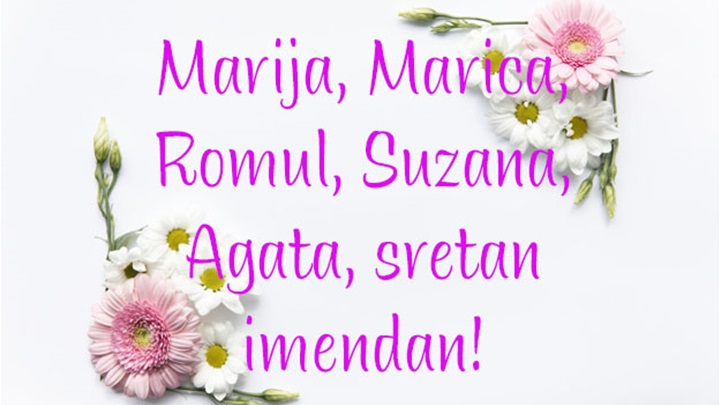 -Marija, Marica, Romul, Suzana, Agata