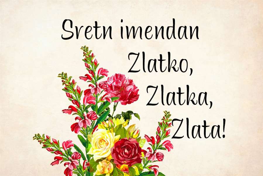 -Zlatko, Zlatka, Zlata