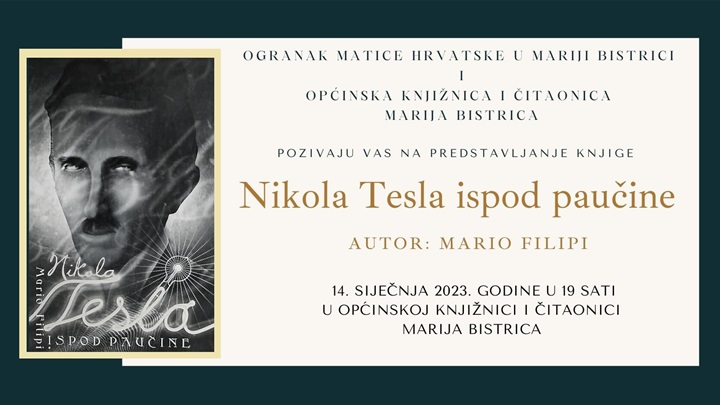 Predstavljanje knjige ''Nikola Tesla ispod paučine'' u Mariji Bistrici .jpg