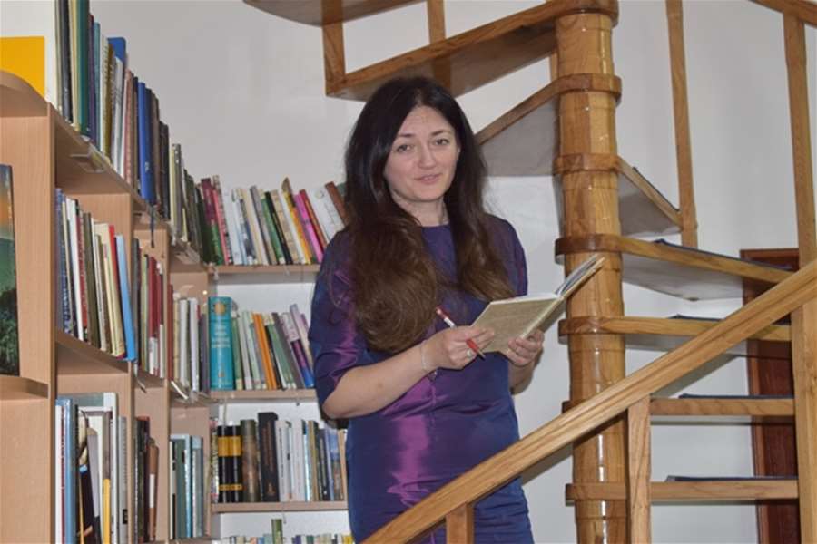 Noć knjige i u Mariji Bistrici Ružica Kišur-Črlenec.JPG