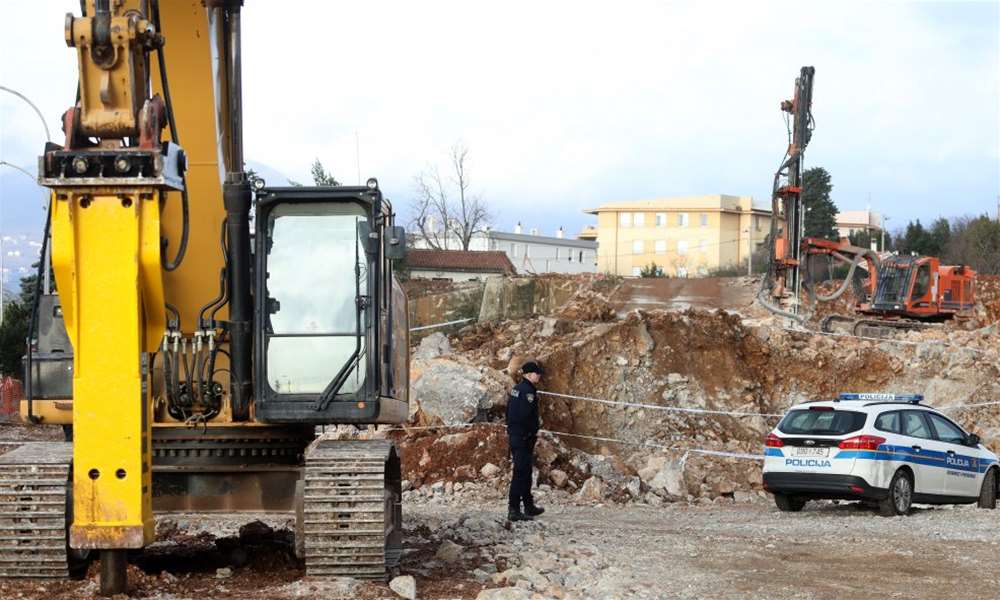 gradilište policija
