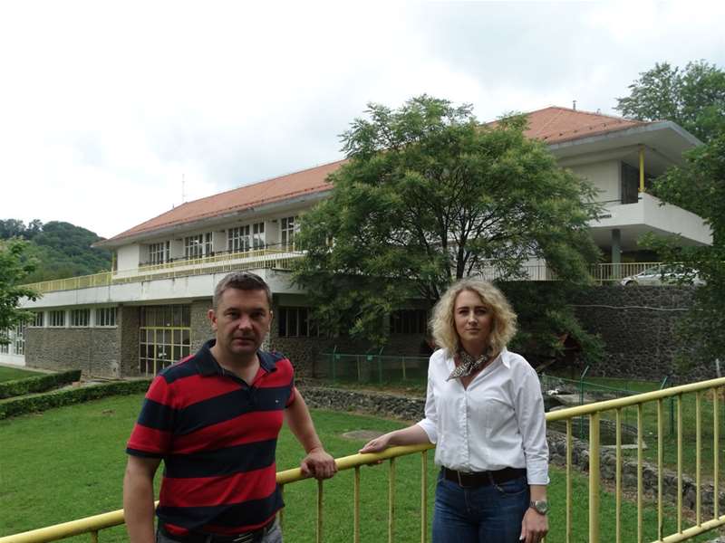 Načelnik Robert Šplajt i zamjenica Danijela Lončar