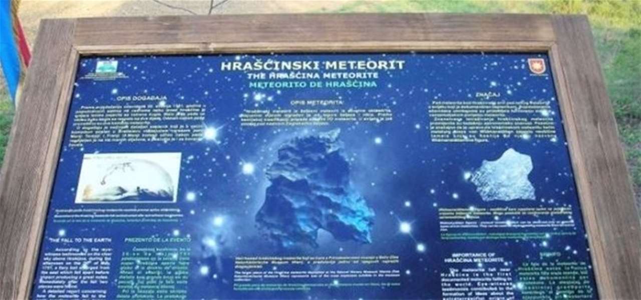 hrašćina meteorit