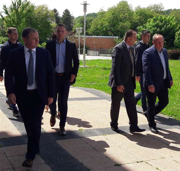 Listu su izbornom povjerenstvu predali kandidat za župana Dragutin Ranogajec i kandidati za zamjenike