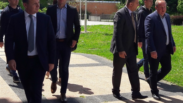 Listu su izbornom povjerenstvu predali kandidat za župana Dragutin Ranogajec i kandidati za zamjenike