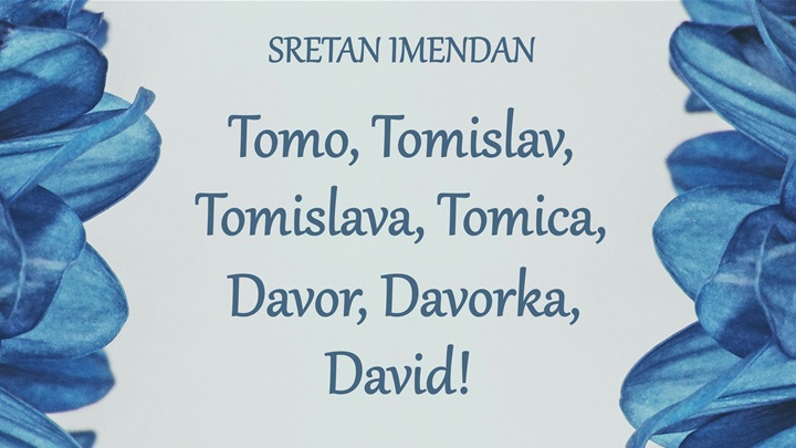 toma tomislav david davor
