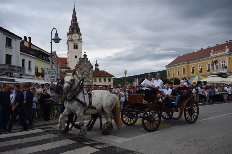 web U subotu u Mariji Bistrici Klapa ''Šufit'', u nedjelju 19. vozočašće konjskih zaprega i jahača3.JPG