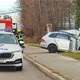 FOTO: Teška prometna u Mariji Bistrici! Srušio je betonski stup. Vozača vadili vatrogasci