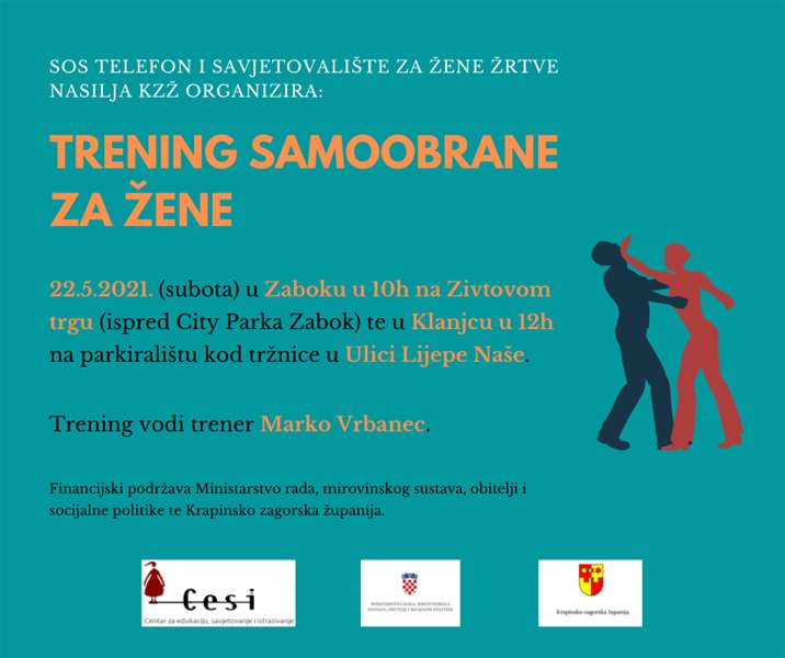 -trening samoobrane za žene