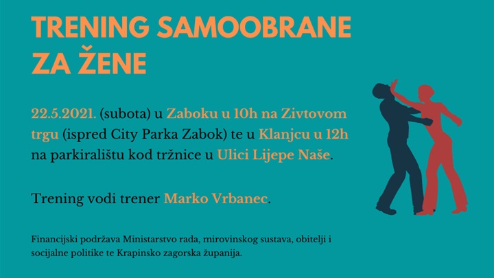 -trening samoobrane za žene