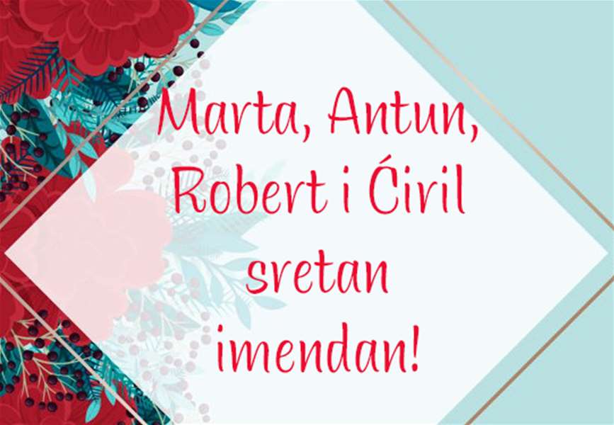 -Marta, Antun, Robert i Ćiril