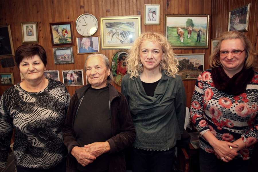 Ana Petrović, Ana Jakšić, Valentina Đurek i Tatjana Hikec