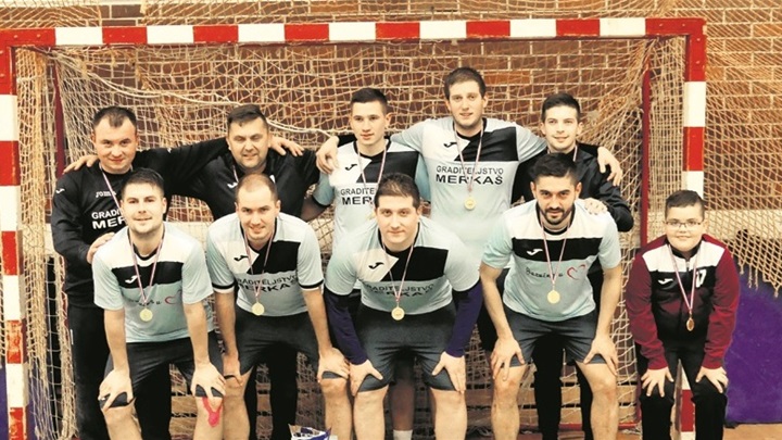 Pobjednička momčad Graditeljstvo Merkaš